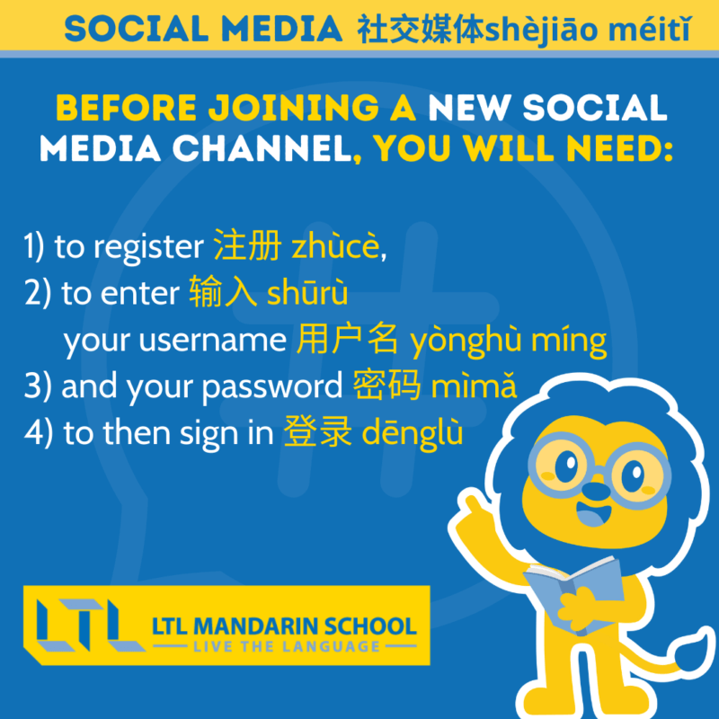 social media in Chinese