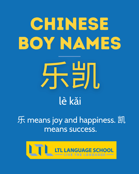 Chinese Boy Names