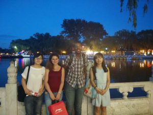 Jez and friends in China